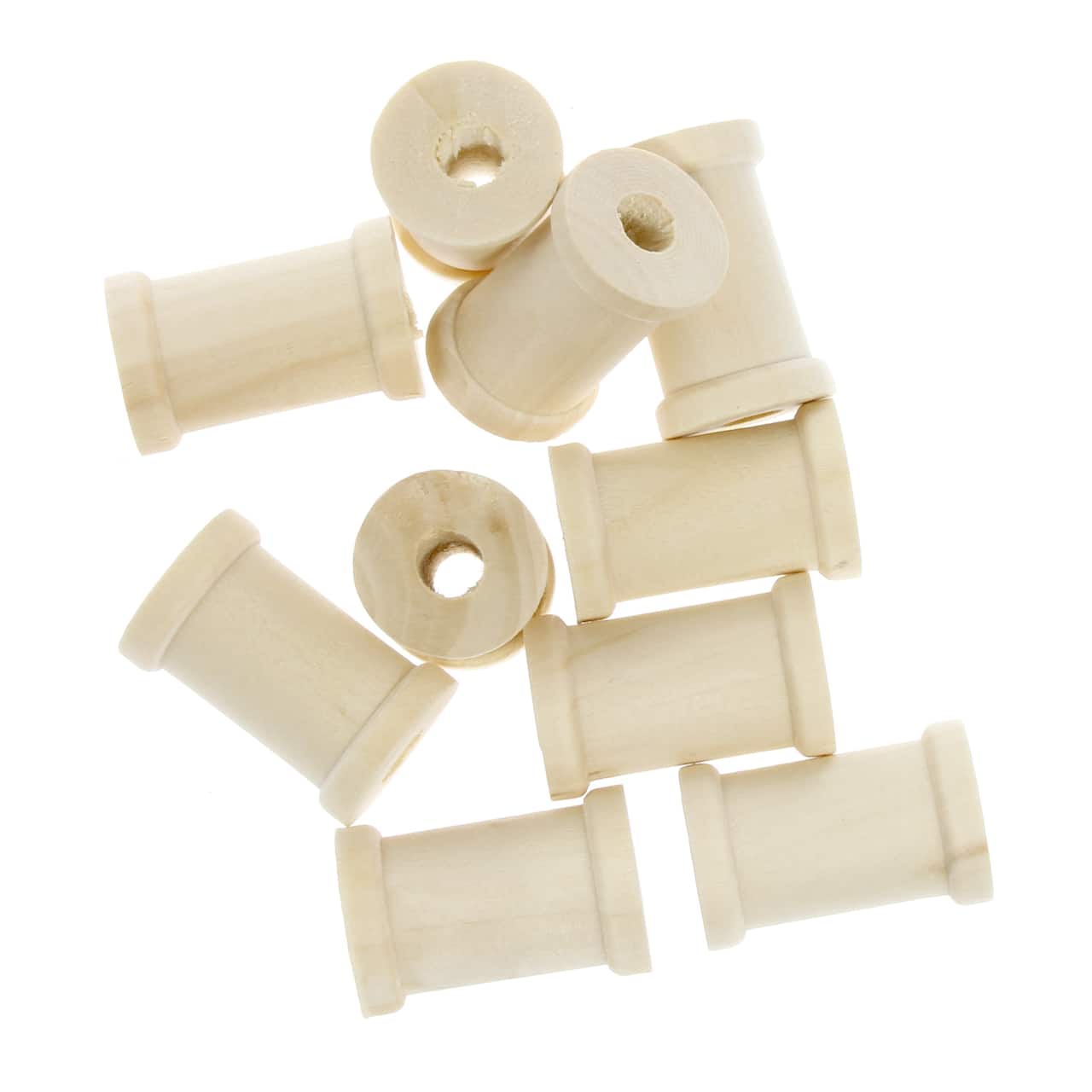 12 Packs: 12 ct. (144 total) 1" Wooden Spools by Creatology™